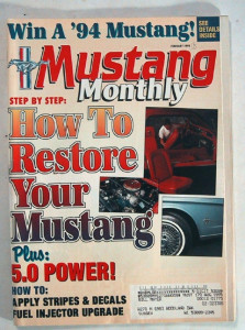 MUSTANG MONTHLY 1994 FEB - SALEEN WORLD CHALLENGE